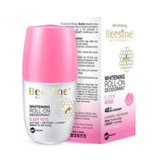 BEESLINE APITHERAPY Whitening ROLL-ON DEODORANT (ELDER ROSE) 48hr Anti-Perspirant 50ml