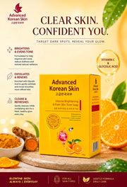 Advanced Korean Intense Brightening & Even Skin Tone Face Soap