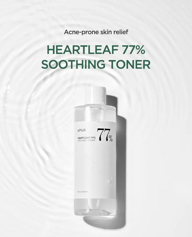ANUA HEARTLEAF 77% SOOTHING TONER