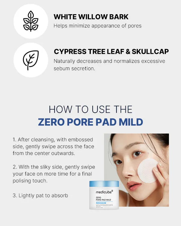 Medicube - Zero Pore Pad Mild