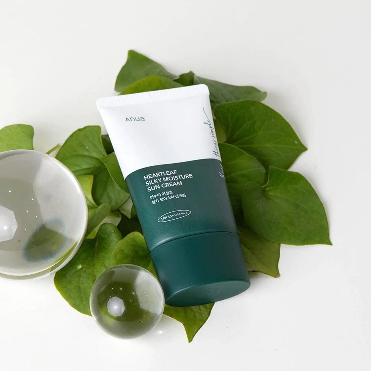 ANUA HEARTLEAF SILKY MOISTURE SONNENCREME