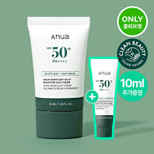 ANUA HEARTLEAF SILKY MOISTURE SONNENCREME