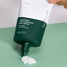 ANUA HEARTLEAF SILKY MOISTURE SONNENCREME