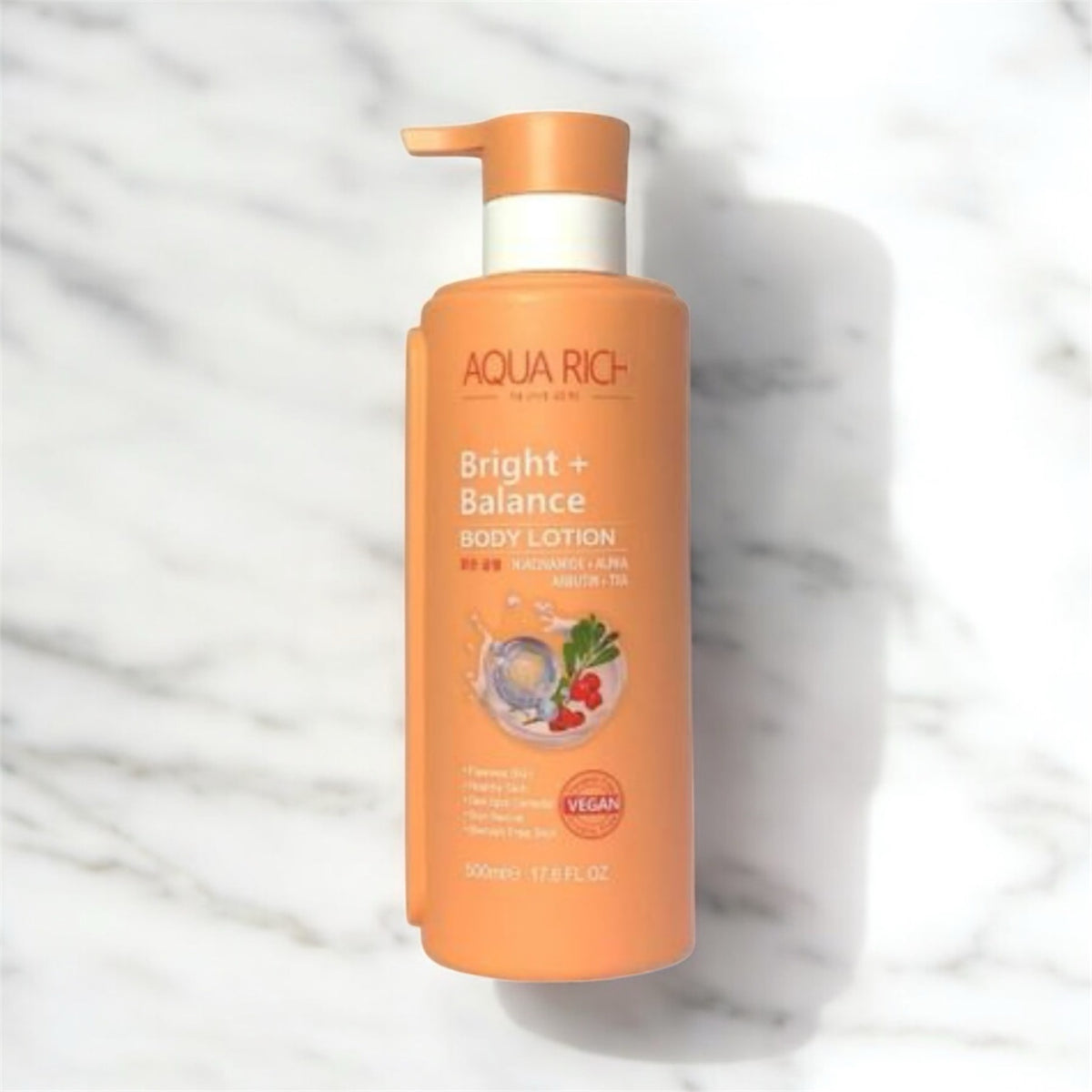 AQUA RICH BODY LOTION NIACINAMIDE + ALPHA ARBUTIN + TXA